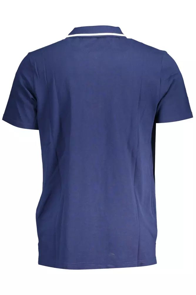 Fila Blue Cotton Polo Shirt Fila