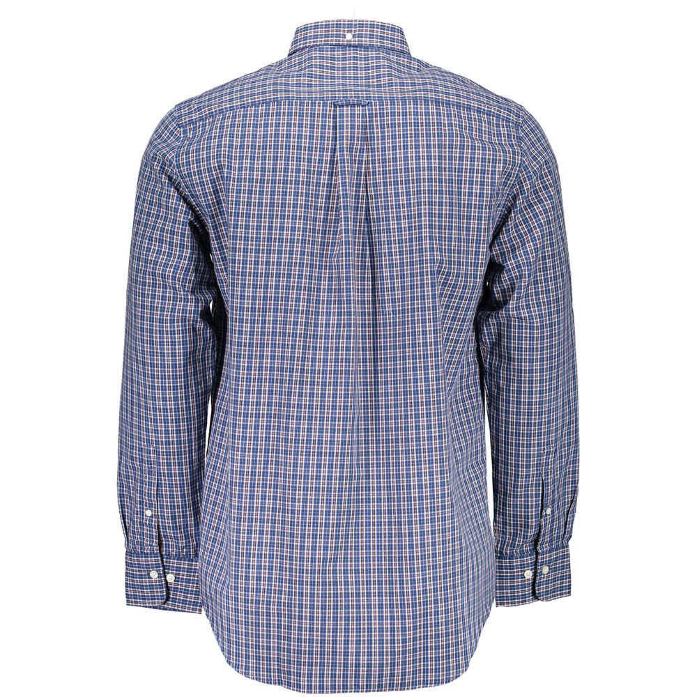 Gant Elegant Purple Long Sleeve Button-Down Shirt Gant