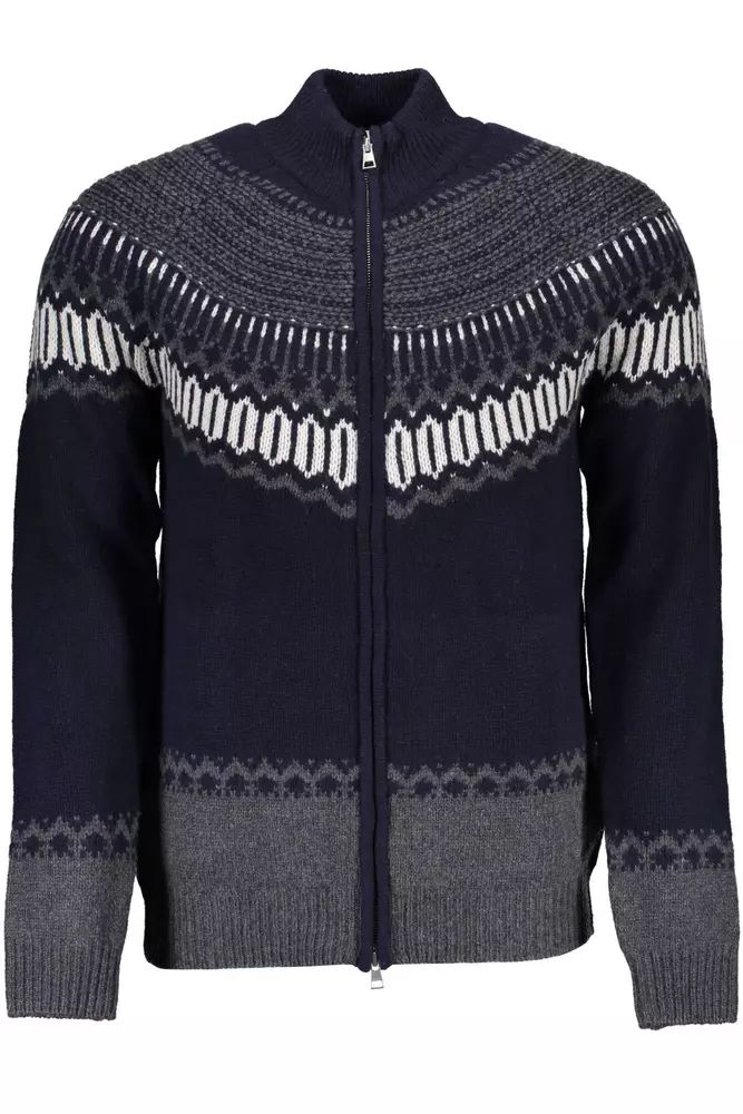 Gant Blue Wool Sweater Gant