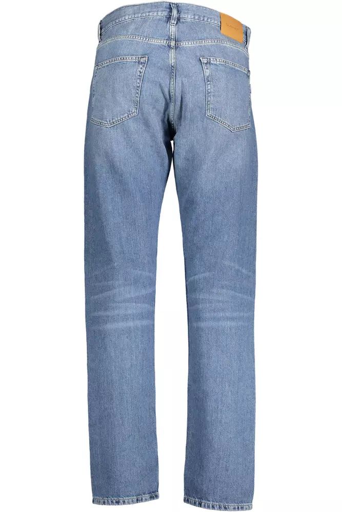 Gant Blue Cotton Jeans & Pant Gant