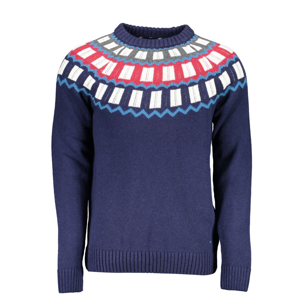 Gant Chic Crew Neck Sweater with Contrast Details Gant