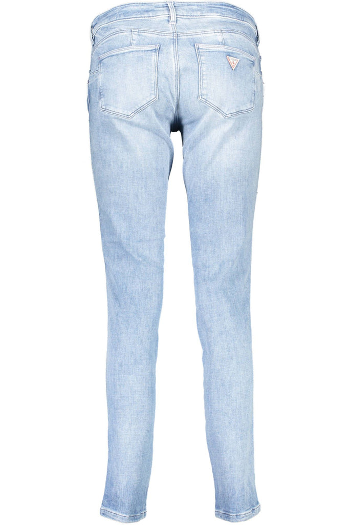 Guess Jeans Chic Skinny Mid-Rise Light Blue Jeans Guess Jeans