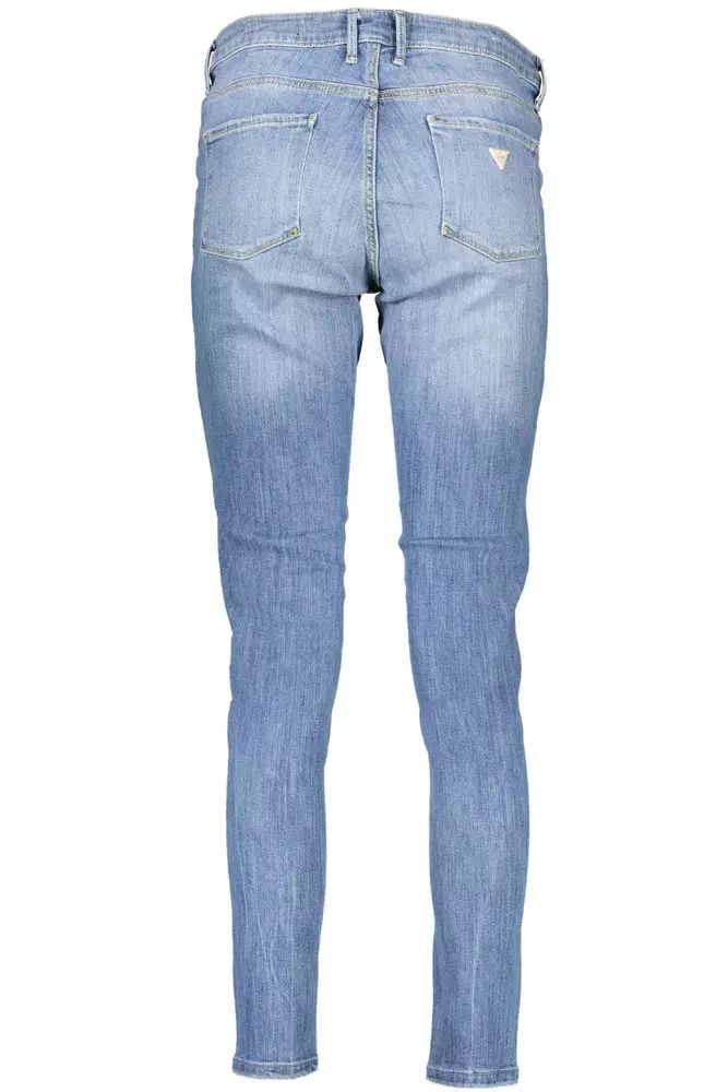 Guess Jeans Ultra Skinny Mid-Rise Light Blue Denim Guess Jeans
