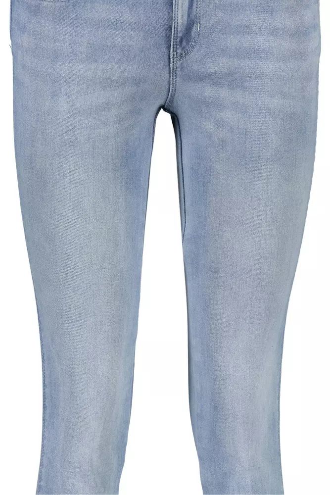 Guess Jeans Light Blue Cotton Jeans & Pant Guess Jeans