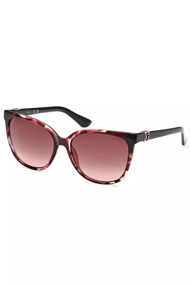 Guess Jeans Chic Square Frame Sunglasses with Contrast Details Guess Jeans