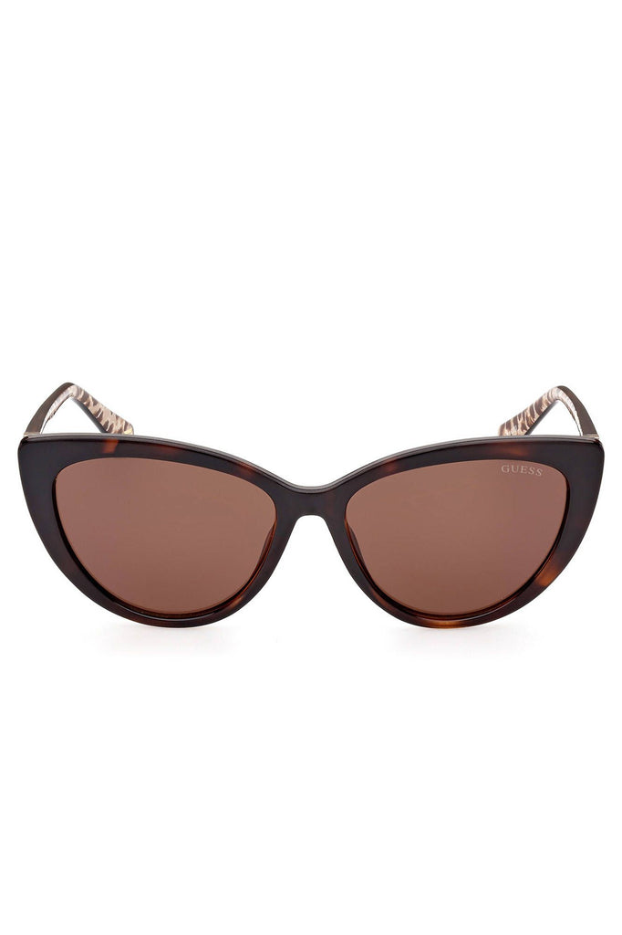 Guess Jeans Chic Teardrop Brown Lens Sunglasses Guess Jeans