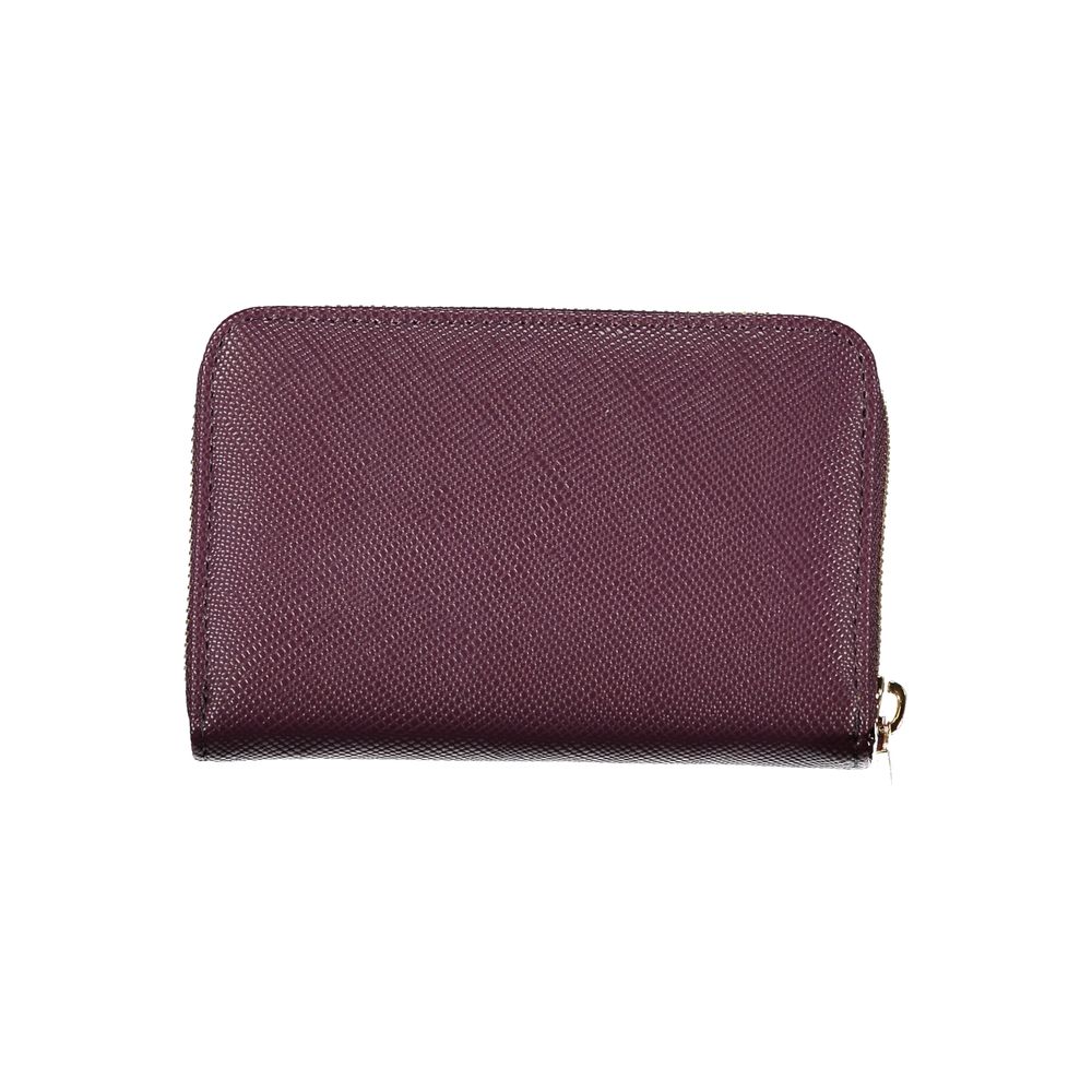 Guess Jeans Elegant Purple Wallet for Stylish Essentials Guess Jeans