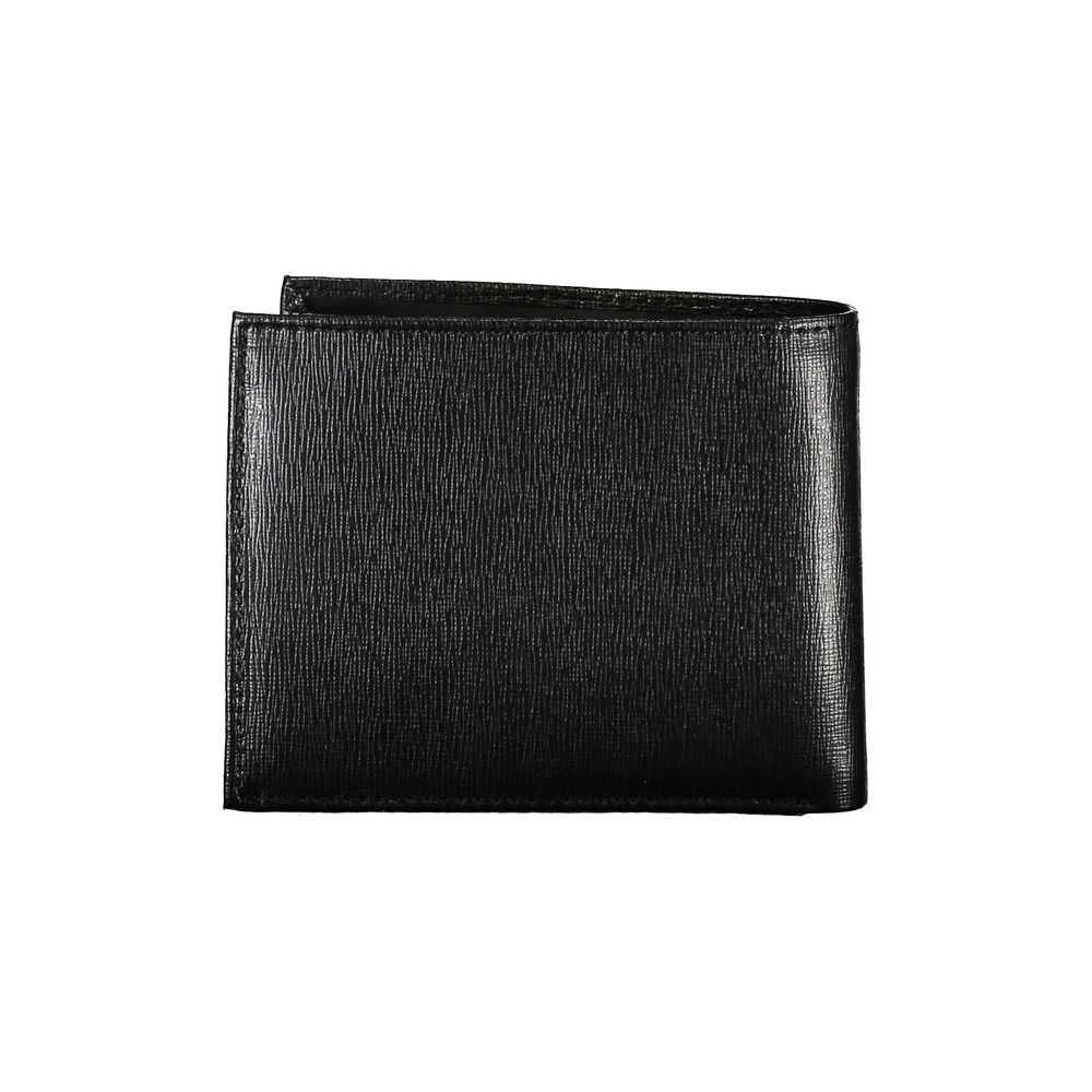 Guess Jeans Elegant Black Leather Wallet with RFID Block Guess Jeans