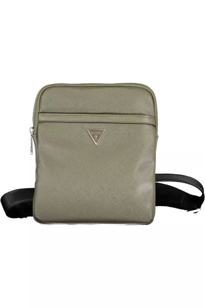 Guess Jeans Eco-Conscious Green Shoulder Sling Satchel Guess Jeans