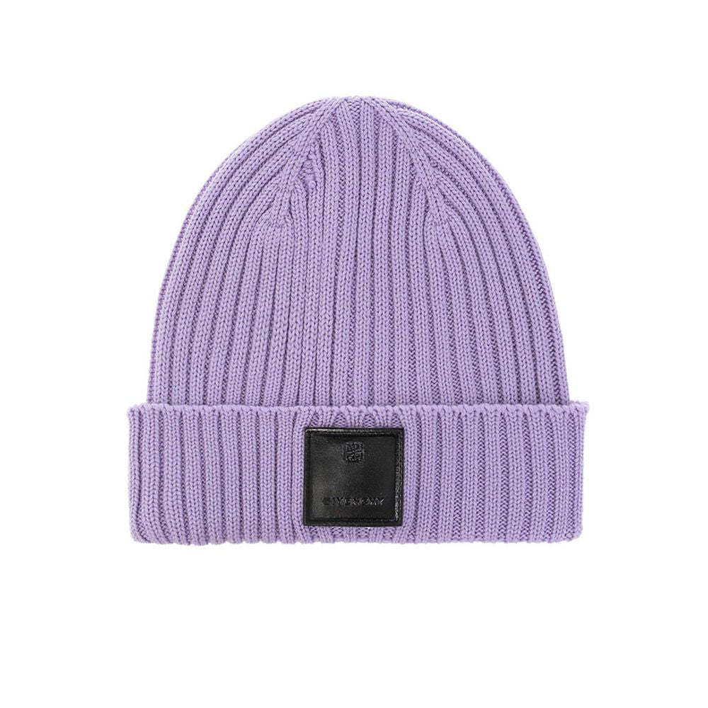 Givenchy Purple Wool Hats & Cap Givenchy