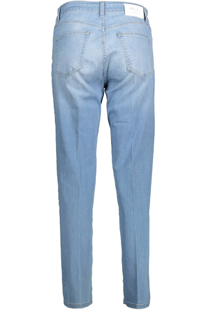Kocca Light Blue Cotton Jeans & Pant Kocca