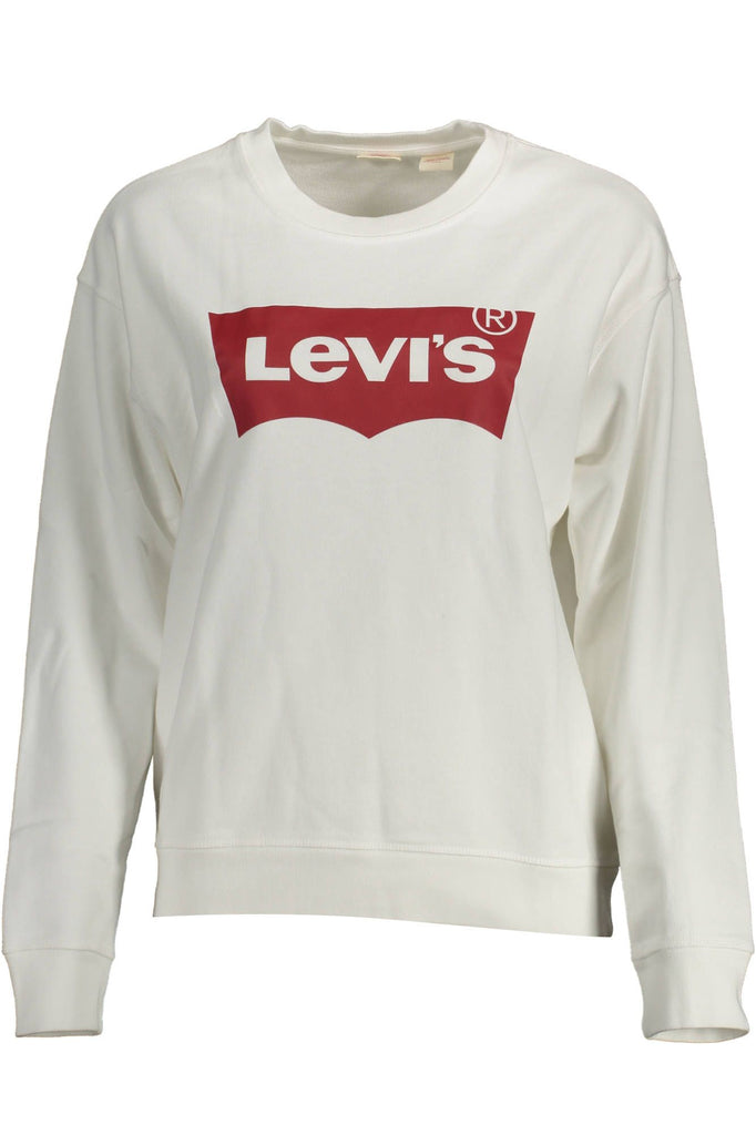 Levi's White Cotton Sweater Levi's