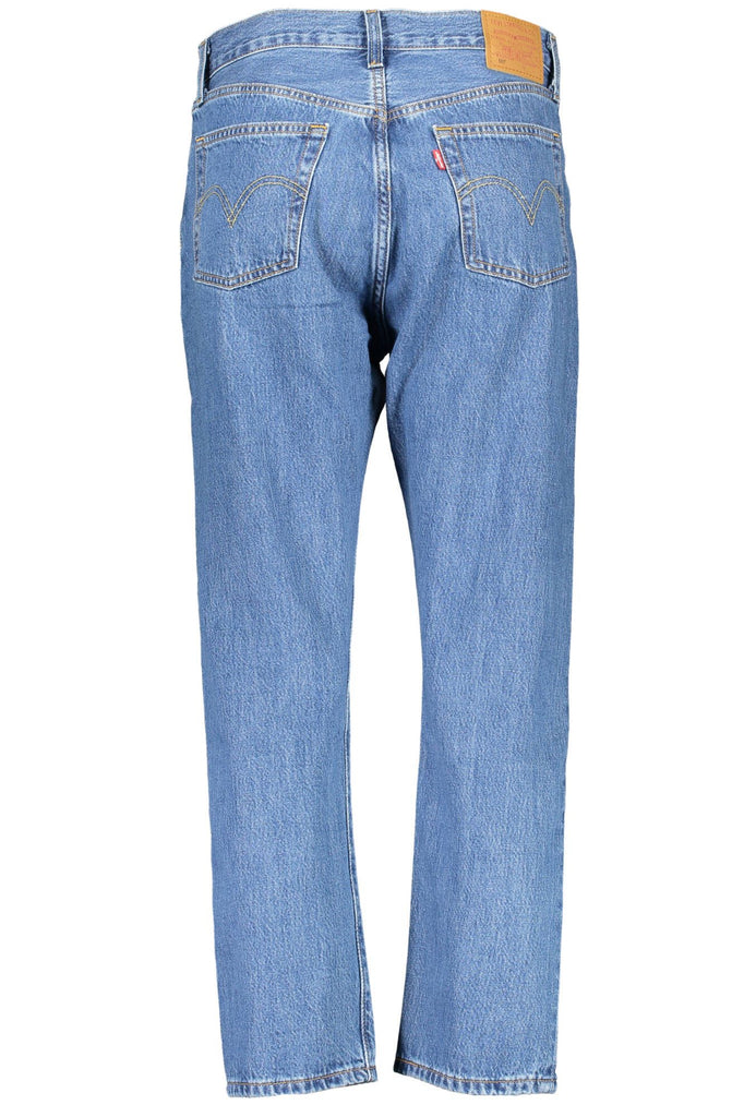 Levi's Chic Blue Cotton 5-Pocket Jeans for Women Levi's