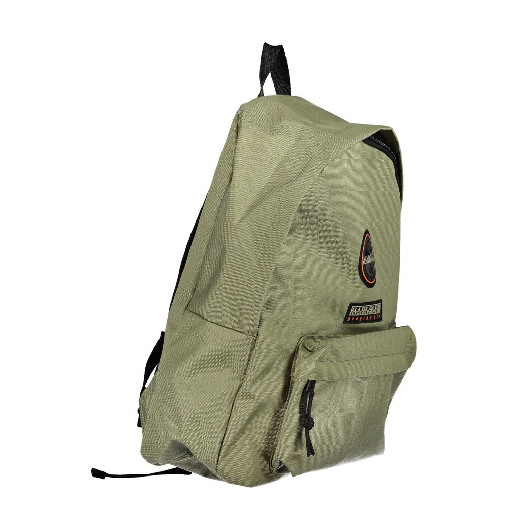 Napapijri Eco-Conscious Green Backpack with Sleek Design Napapijri