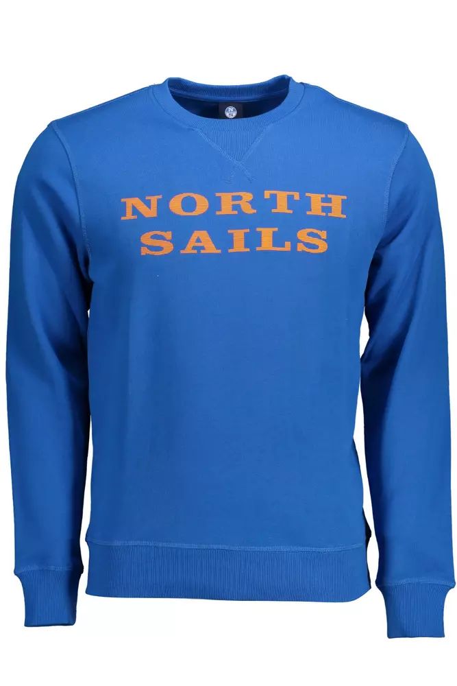 North Sails Blue Cotton Sweater North Sails