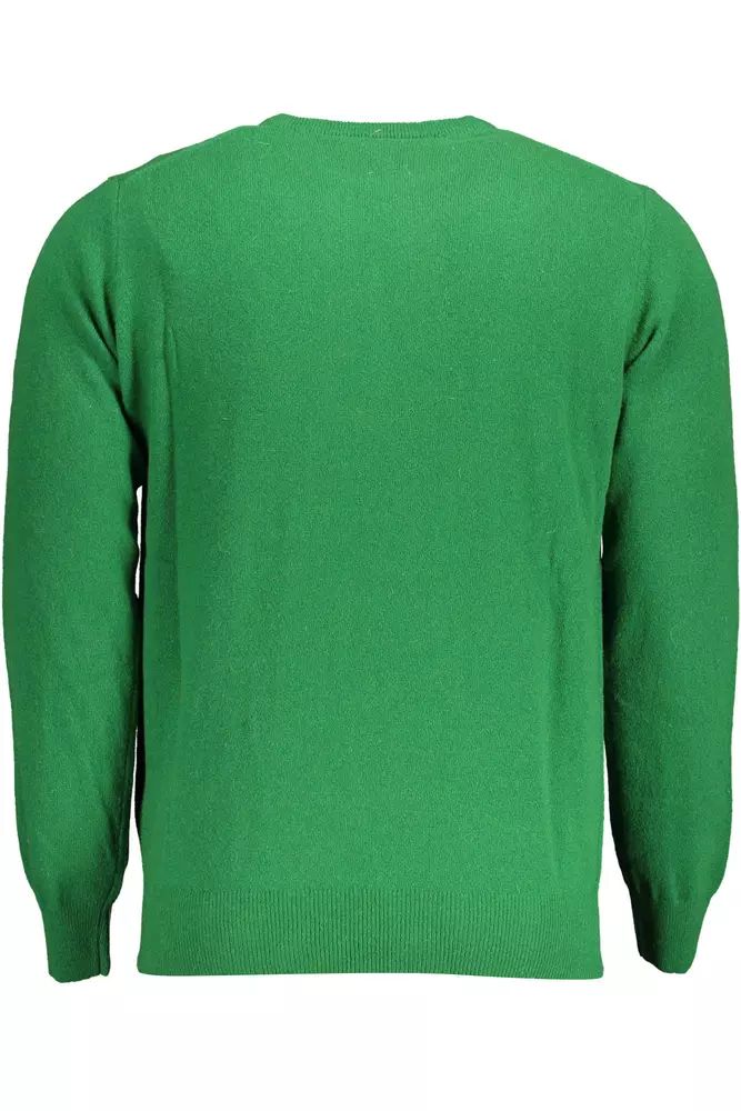 North Sails Chic Green Wool-Blend Sweater for Men North Sails
