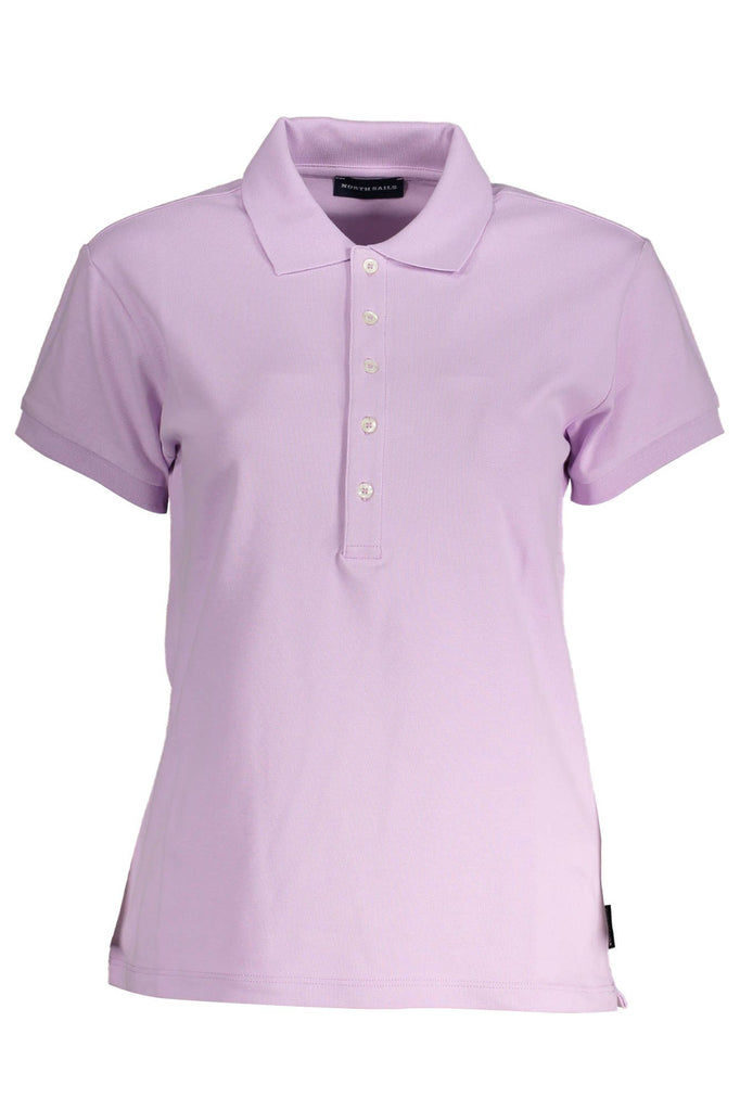 North Sails Chic Pink Polo with Iconic Emblem North Sails