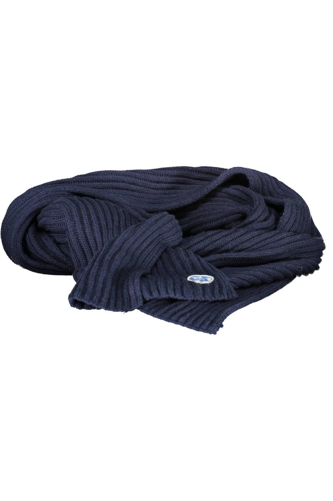 North Sails Blue Cotton Scarf North Sails