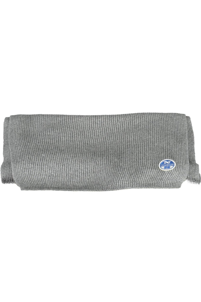 North Sails Gray Cotton Scarf North Sails