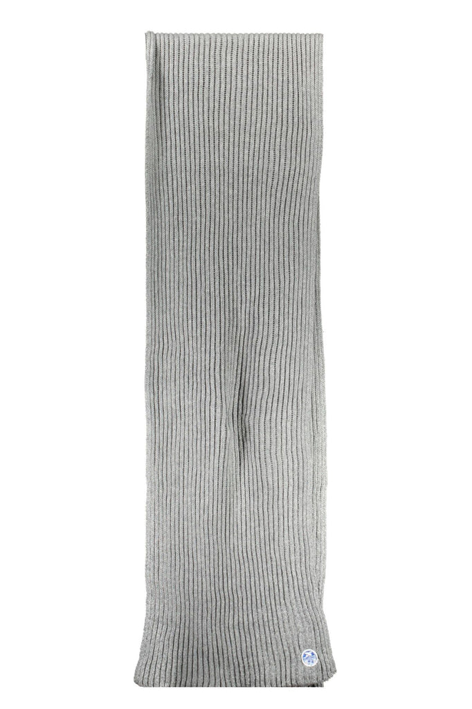 North Sails Gray Cotton Scarf North Sails