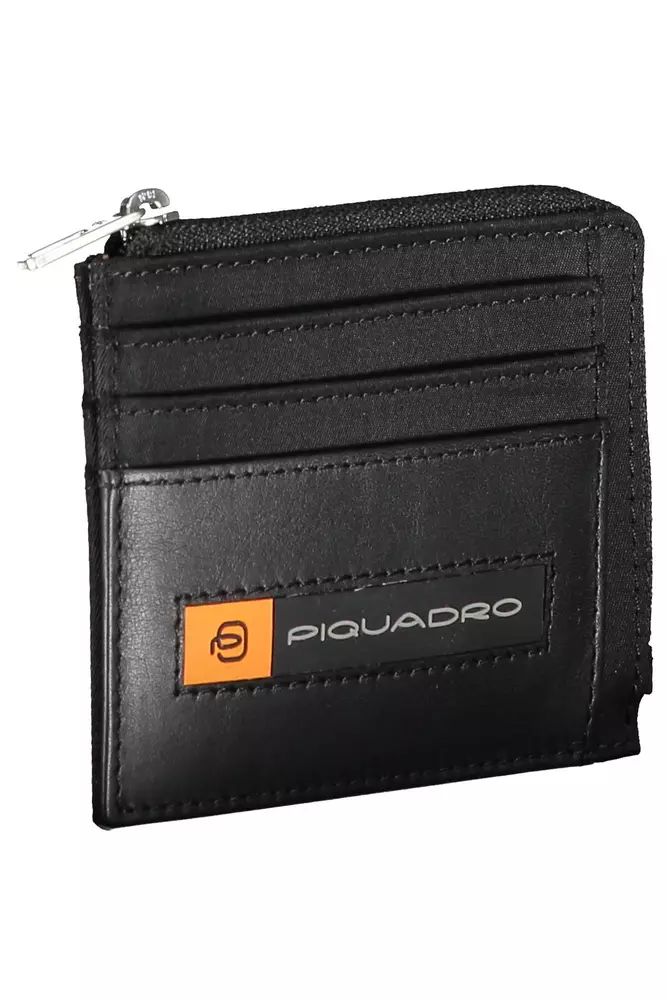 Piquadro Sleek Recycled Material Card Holder Piquadro