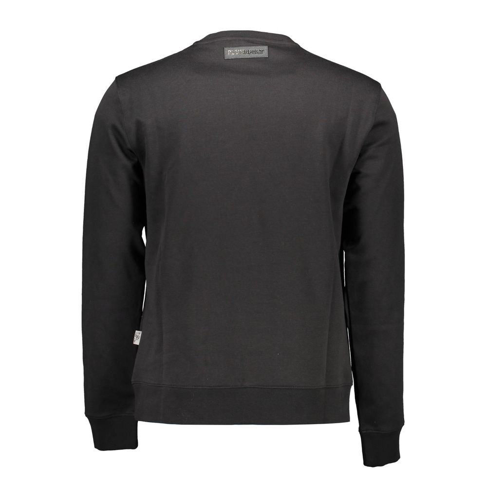 Plein Sport Sleek Long-Sleeve Sweatshirt with Contrast Details Plein Sport