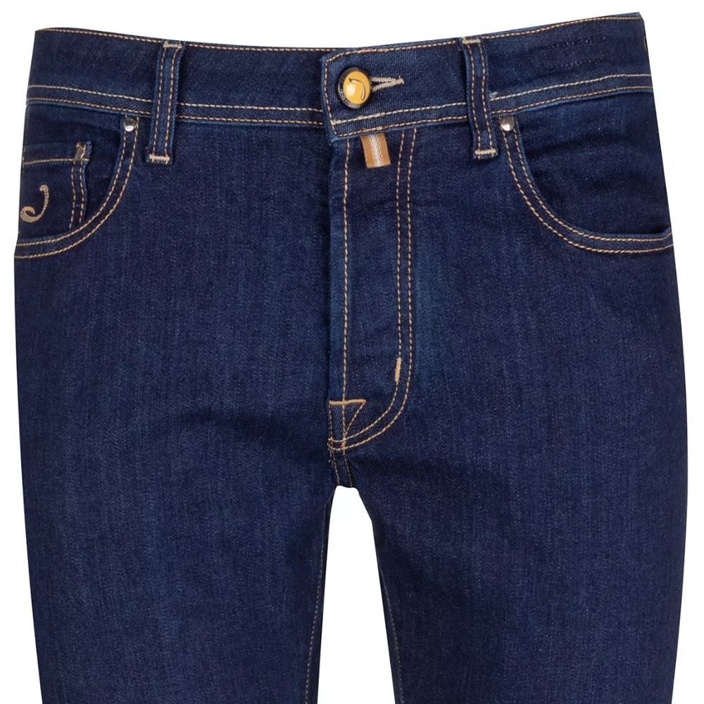 Jacob Cohen Elegant Dark Blue Bard Jeans - Luxe & Glitz
