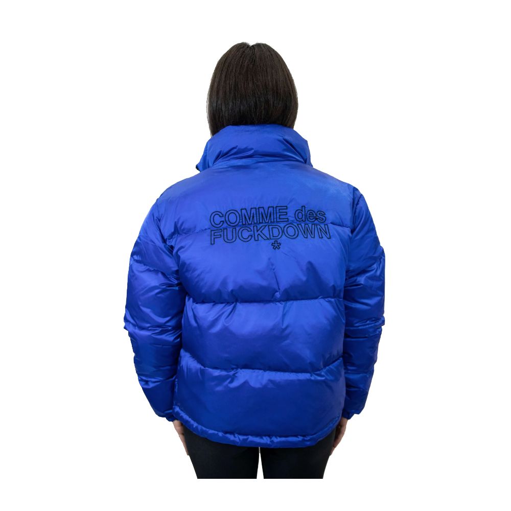 Comme Des Fuckdown Chic Nylon Down Jacket with Iconic Detailing Comme Des Fuckdown