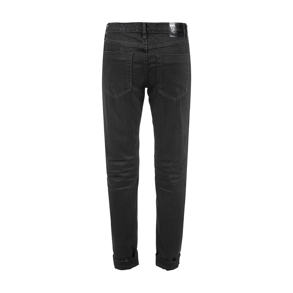 One Teaspoon Chic Black Distressed Patched Jeans One Teaspoon