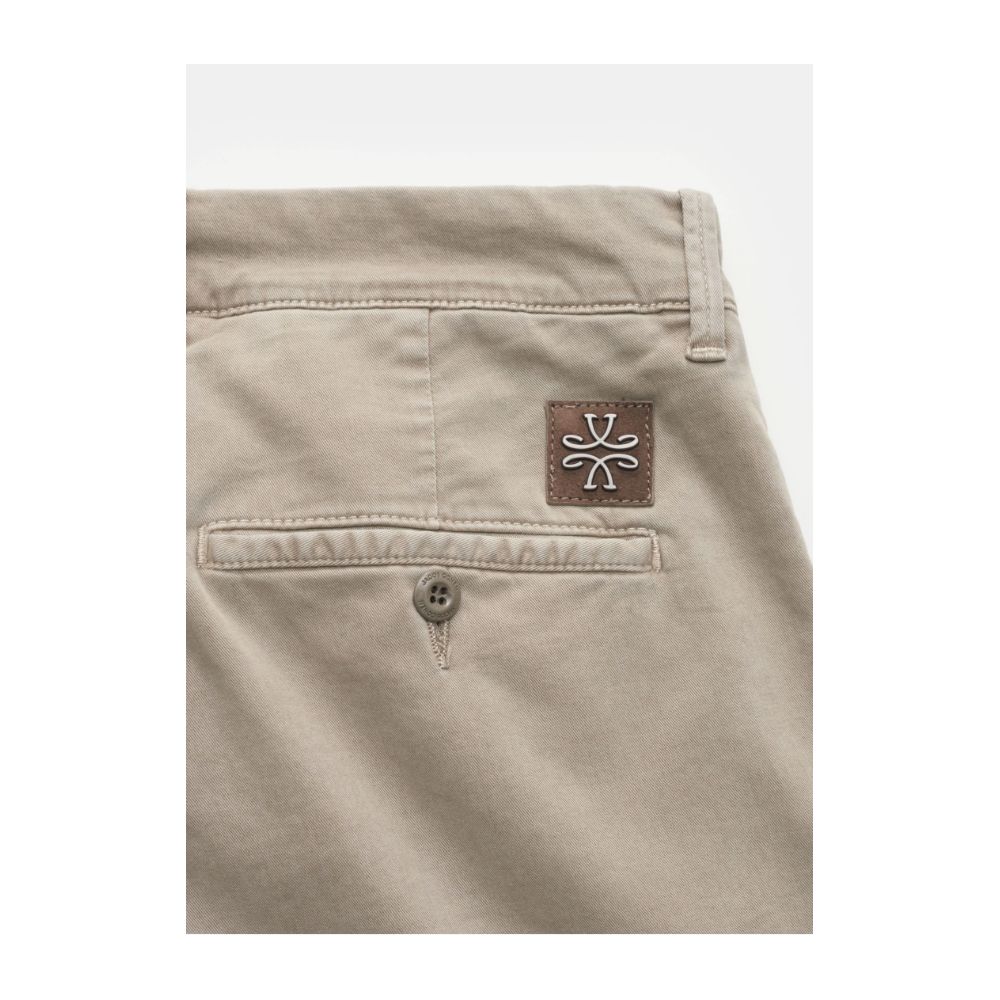 Jacob Cohen Beige Cotton Chino Trousers – Slim Fit Elegance - Luxe & Glitz