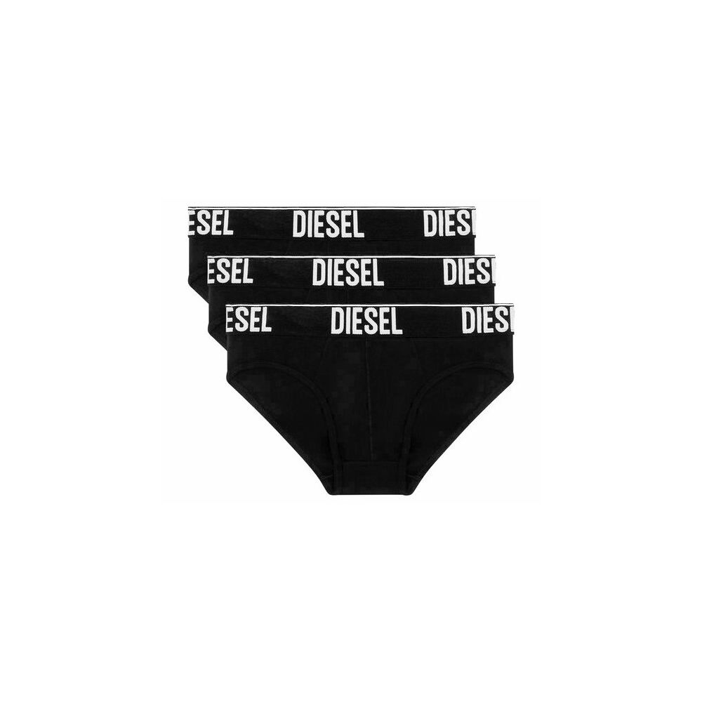 Diesel Sleek Men's Cotton Stretch Briefs - Triple Pack Diesel