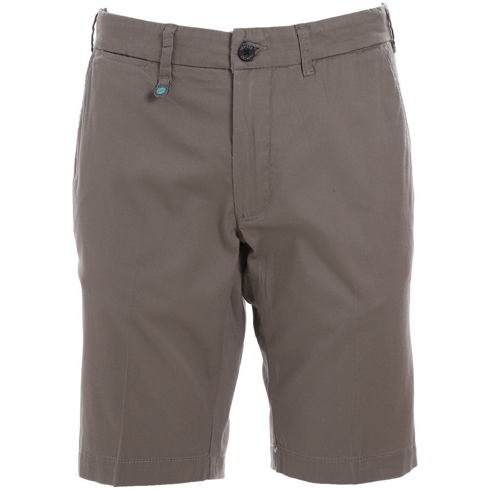 Yes Zee Chic Gray Four-Pocket Bermuda Shorts Yes Zee