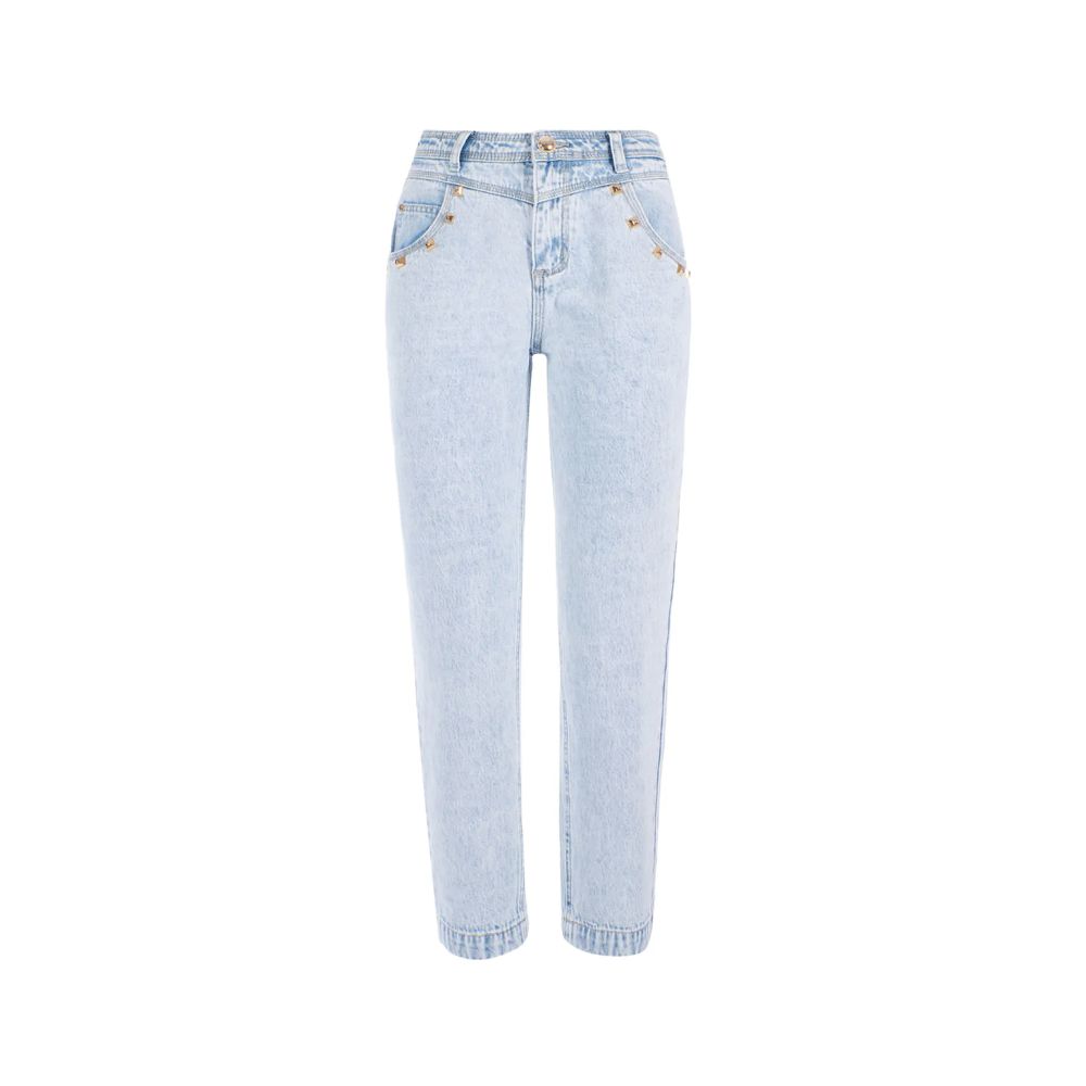 Yes Zee Chic High-Waisted Light Wash Denim Yes Zee