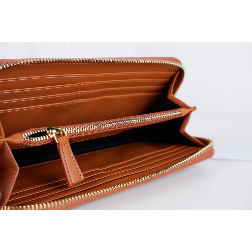 Ungaro Elegant Leather Zippered Wallet Ungaro
