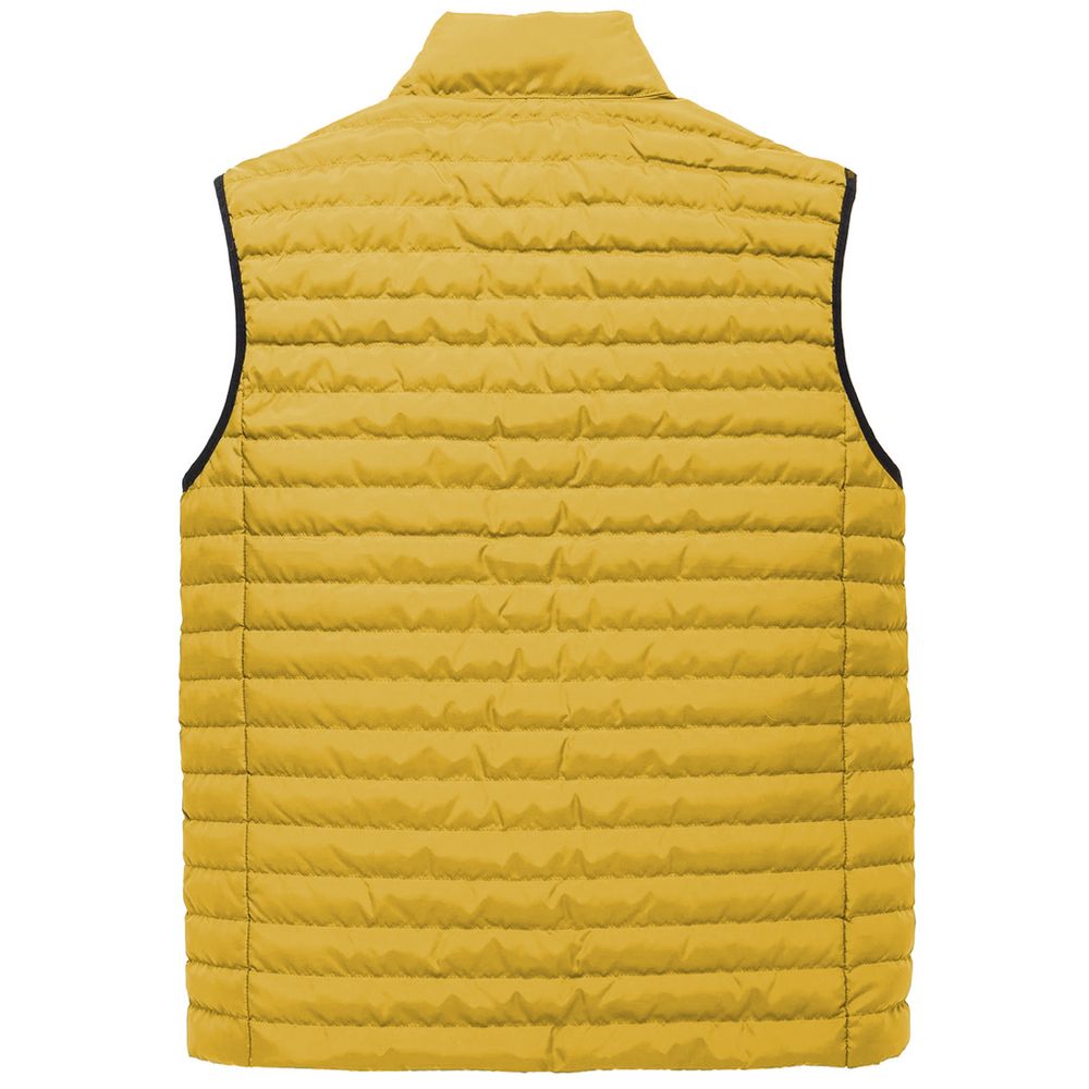 Refrigiwear Yellow Men's Sleeveless Soft Down Vest Refrigiwear