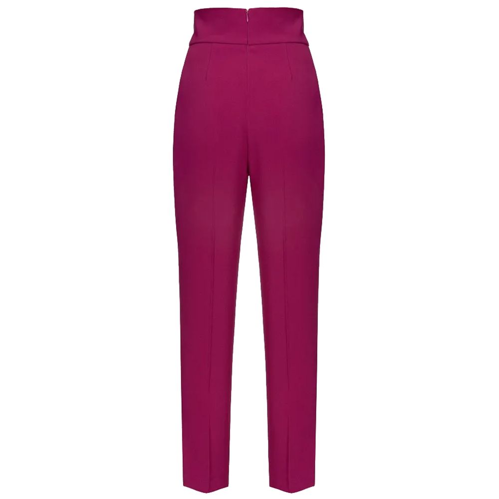PINKO Purple Polyester Jeans & Pant PINKO