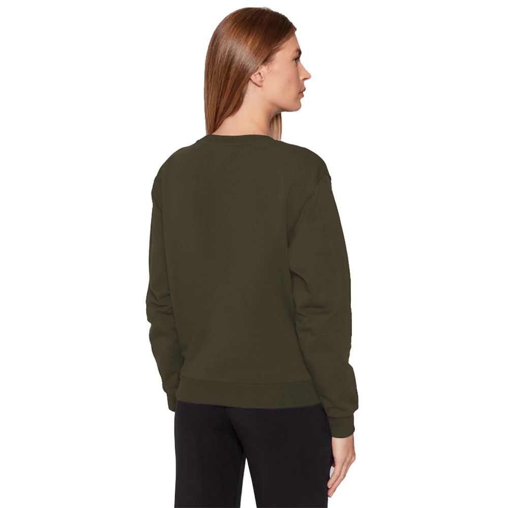 Moschino Green Cotton Sweater Moschino