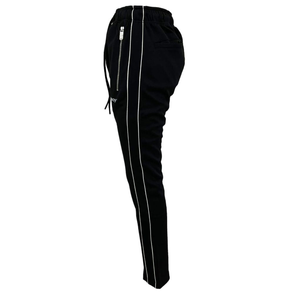 Pharmacy Industry Black Polyester Jeans & Pant Pharmacy Industry