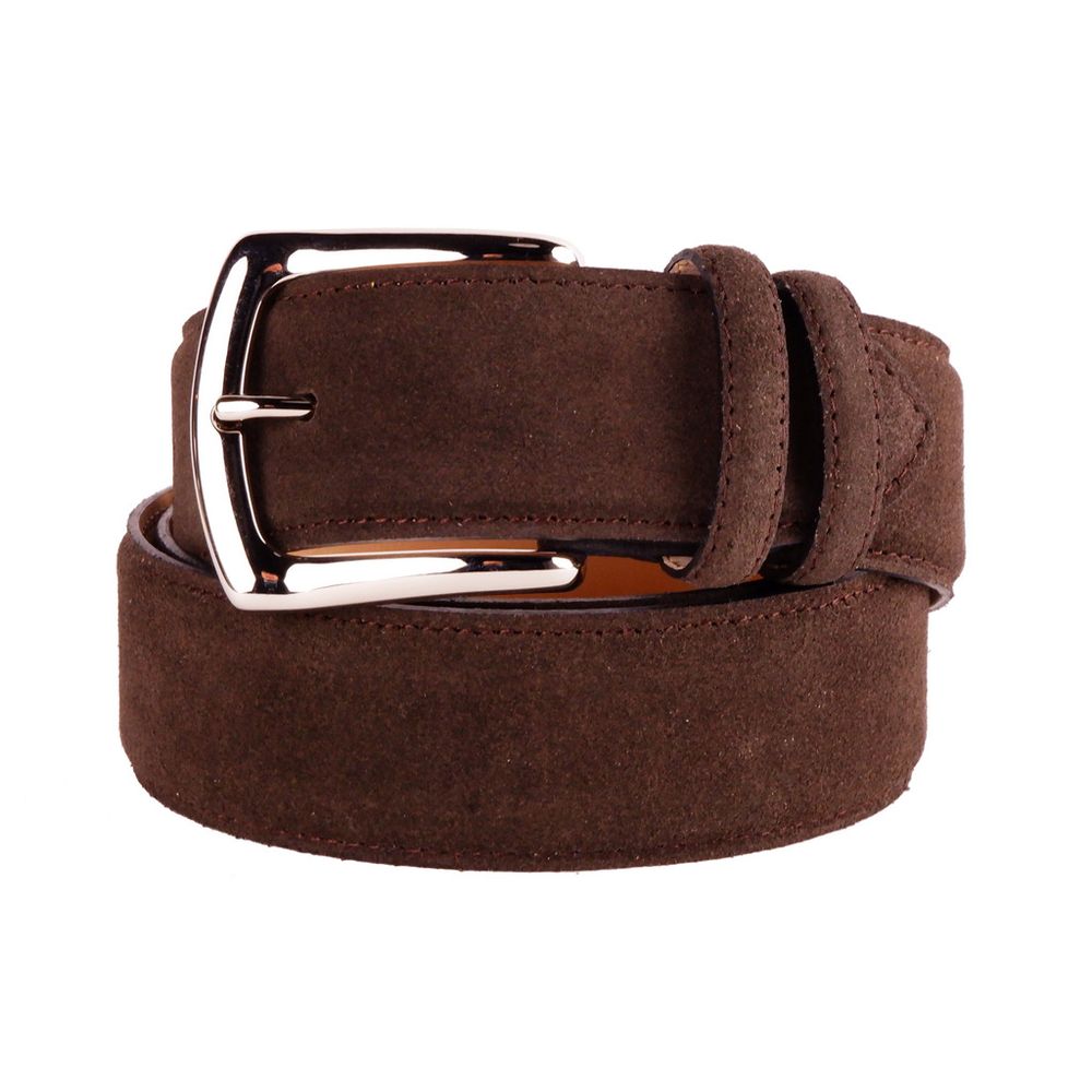 Made in Italy Elegant Italian Leather Belt Ensemble Made in Italy