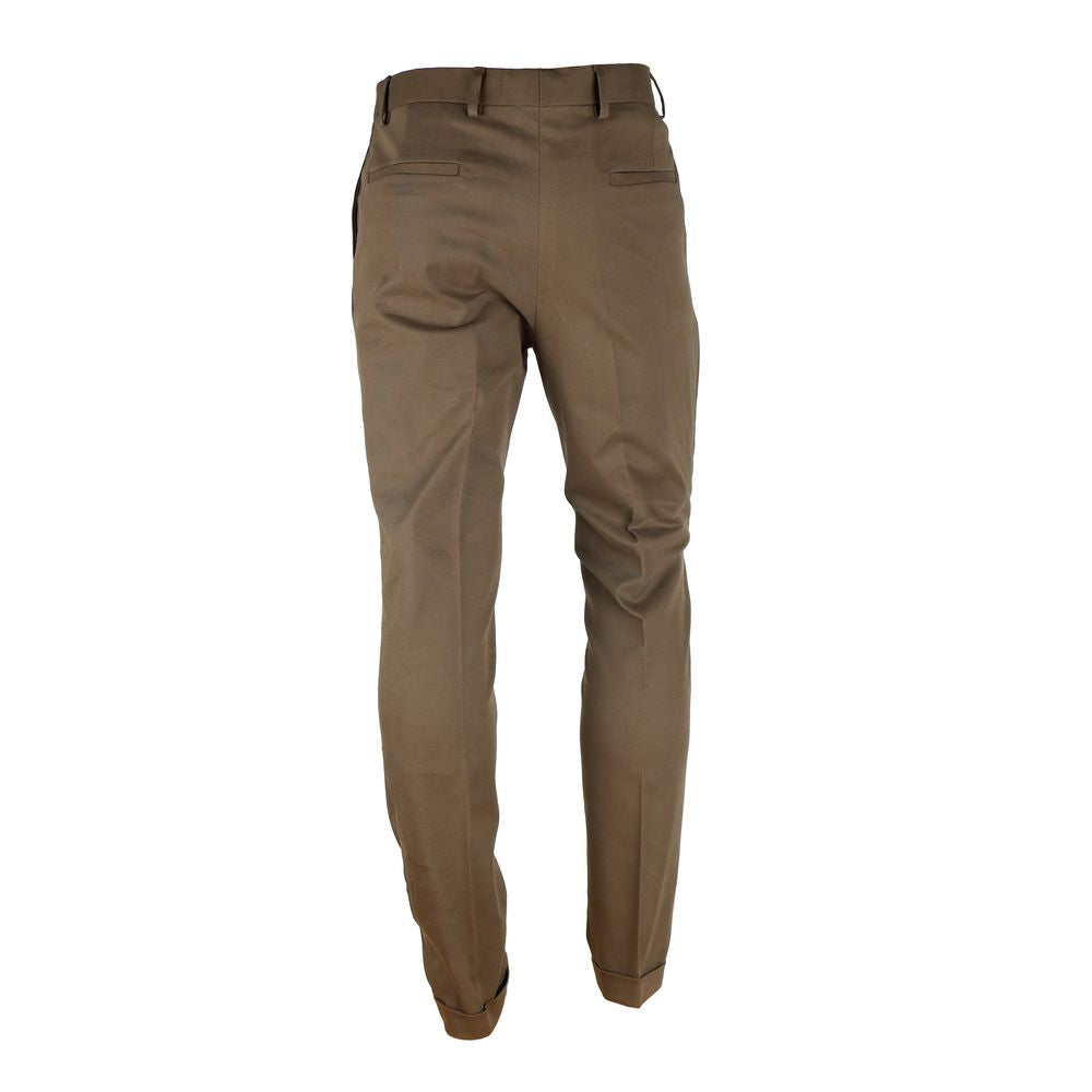 Made in Italy Warm Milano Wool-Blend Men's Trousers Made in Italy