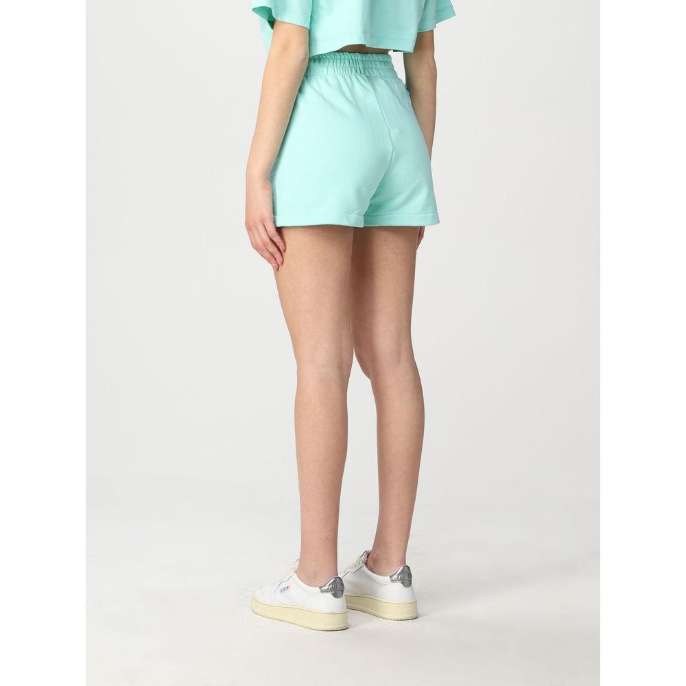 Pharmacy Industry Chic Green Cotton Shorts - Casual Luxury Wear Pharmacy Industry