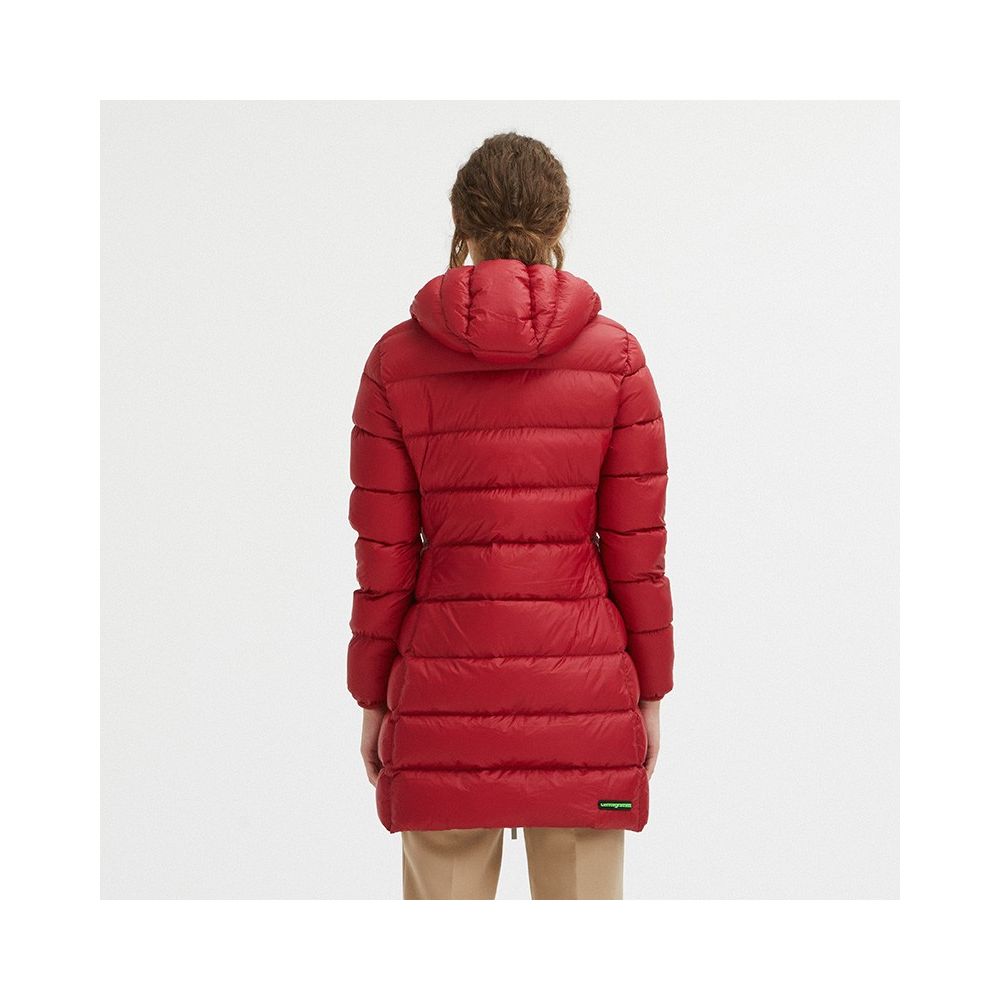 Centogrammi Ethereal Pink Down Jacket with Japanese Hood - Luxe & Glitz