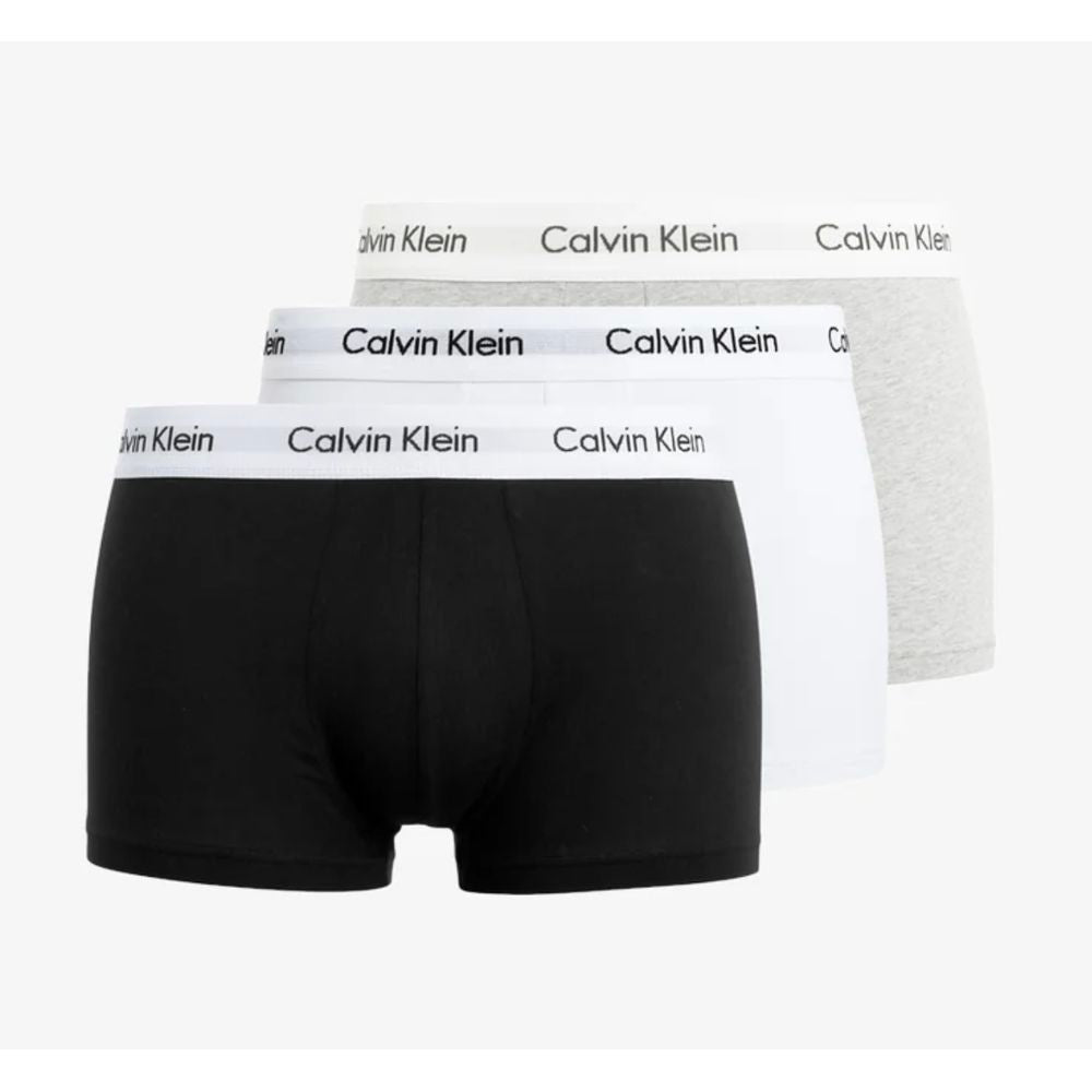 Calvin Klein Sleek Multicolor Cotton Underwear Trio Calvin Klein