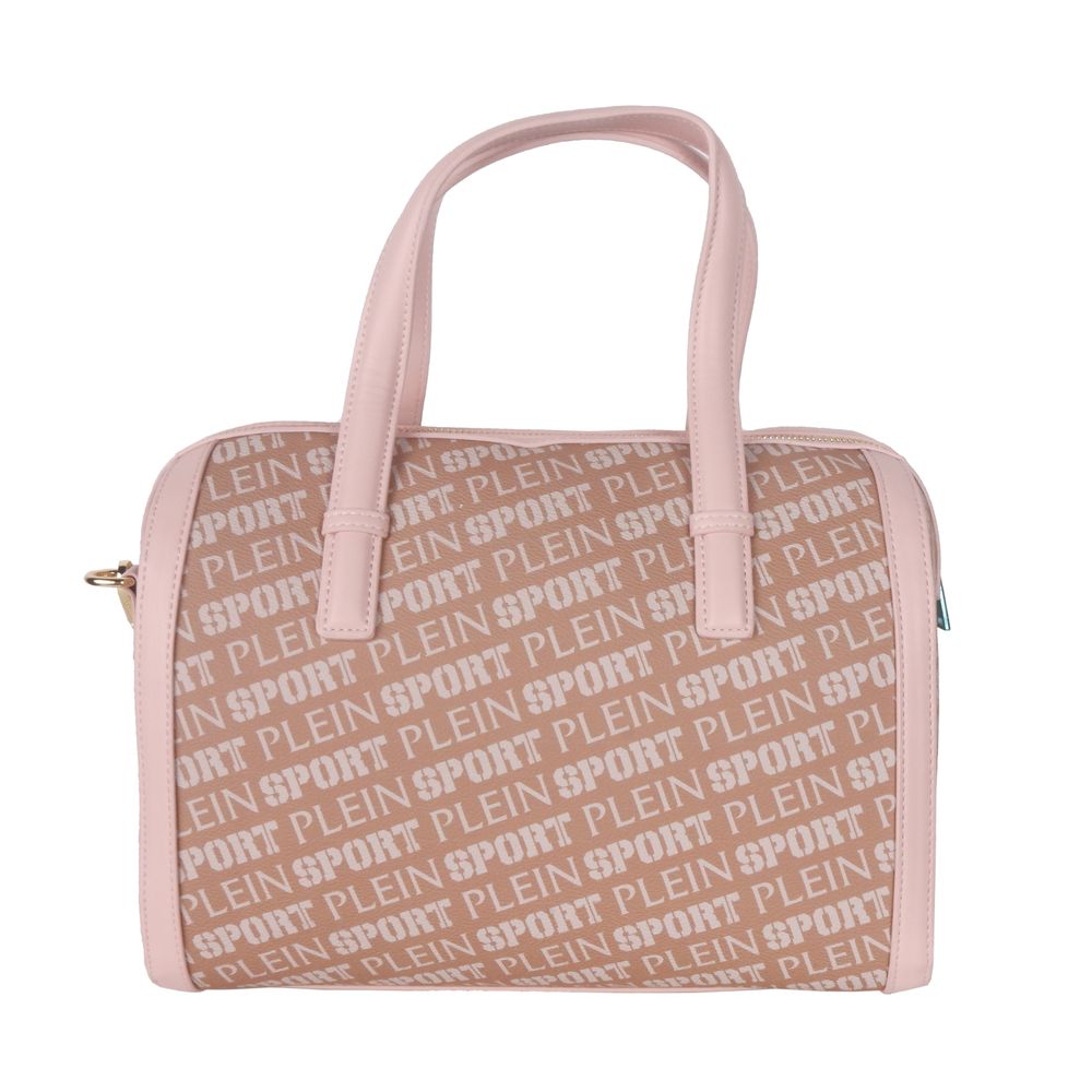 Plein Sport Chic Pink Eco-Leather Crossbody Bag Plein Sport