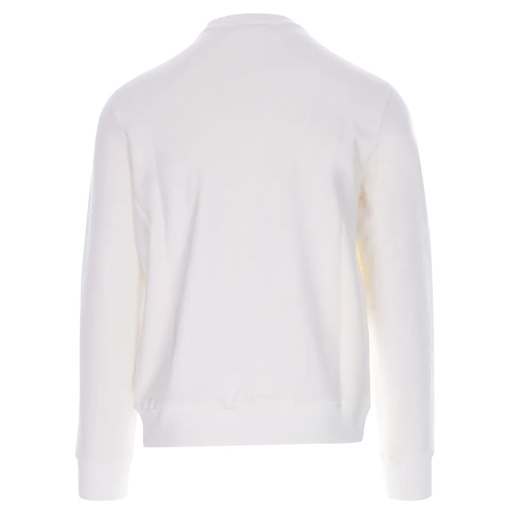 Jacob Cohen Elegant White Cotton Blend Sweatshirt - Luxe & Glitz