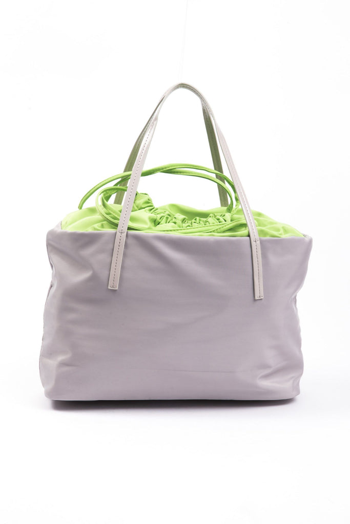 BYBLOS Chic Gray Shopper Tote for Sophisticated Style BYBLOS
