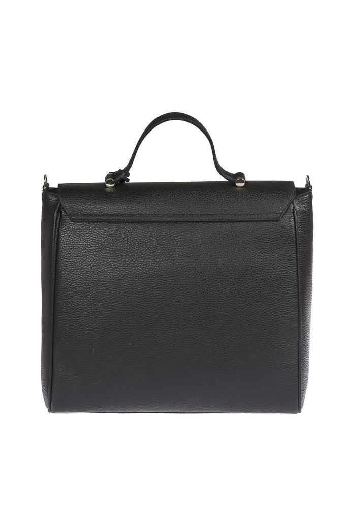 Trussardi Elegant Embossed Leather Handbag Trussardi