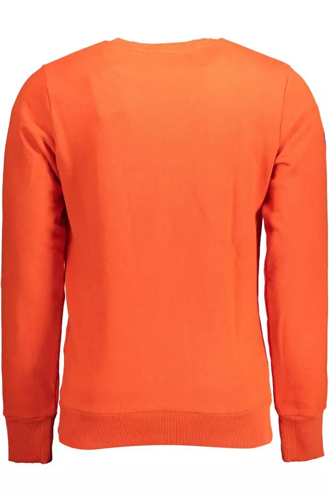 Superdry Orange Cotton Sweater Superdry