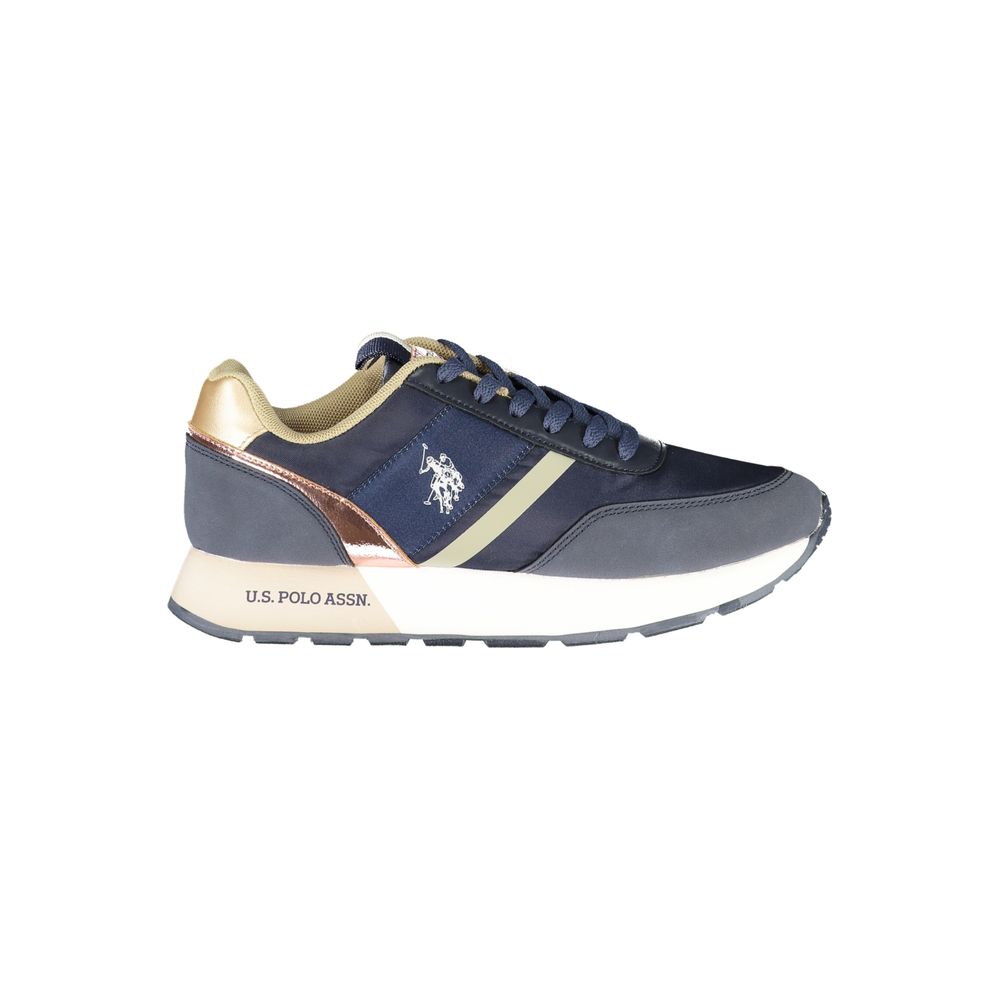 U.S. POLO ASSN. Stylish Blue Sports Sneakers with Eye-Catching Details U.S. POLO ASSN.