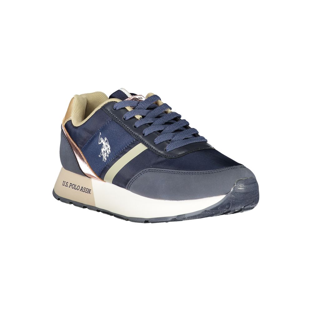 U.S. POLO ASSN. Stylish Blue Sports Sneakers with Eye-Catching Details U.S. POLO ASSN.